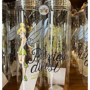 Disney Tinker Bell Pixie Dust Tumbler - Green and Black